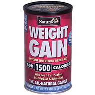 Naturade, Weight Gain, Vanilla, 1.3 lbs (576 g)