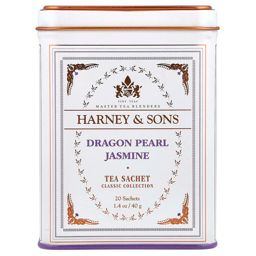 <img alt="Harney & Sons, Classic Collection, Dragon Pearl Jasmine, 20 Tea Sachets, 1.4 oz (40 g)" title="Harney & Sons, Classic Collection, Dragon Pearl Jasmine, 20 Tea Sachets, 1.4 oz (40 g),636046354069"