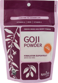 Navitas Naturals, Organic Goji Powder - 4 oz