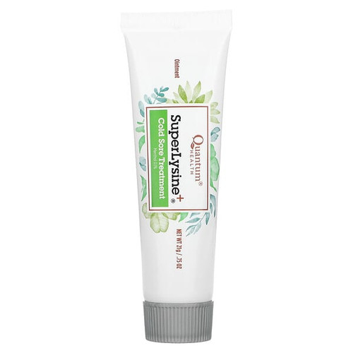 <img alt="Quantum Health, Super Lysine+, Cold Sore Treatment, 0.75 oz (21 g)" title="Quantum Health, Super Lysine+, Cold Sore Treatment, 0.75 oz (21 g),046985103008"