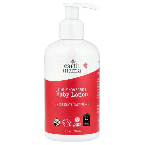 <img alt="Earth Mama, Baby Lotion, Simply Non-Scents, 8 fl oz (240 ml)" title="Earth Mama, Baby Lotion, Simply Non-Scents, 8 fl oz (240 ml),859220010012"