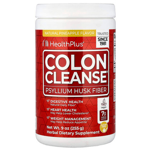 <img alt="Health Plus, Colon Cleanse, Natural Pineapple, 9 oz (255 g)" title="Health Plus, Colon Cleanse, Natural Pineapple, 9 oz (255 g),083502112372"