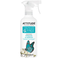 ATTITUDE, Concentrated Window & Mirror, Citrus Zest, 16 fl oz (475 ml)