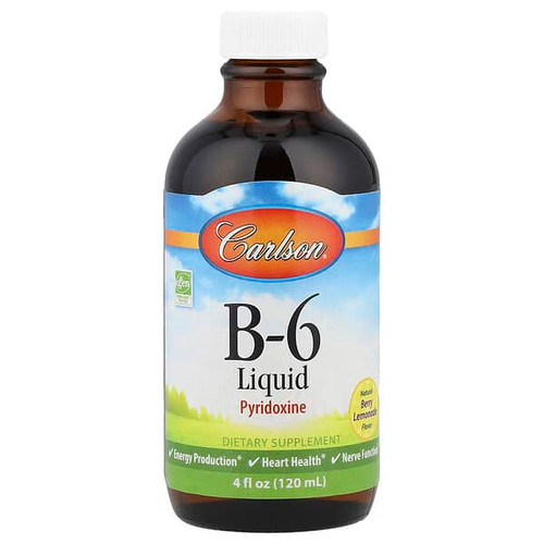 <img alt="Carlson, B-6 Liquid, Natural Berry Lemonade, 4 fl oz (120 ml)" title="Carlson, B-6 Liquid, Natural Berry Lemonade, 4 fl oz (120 ml),088395023811"