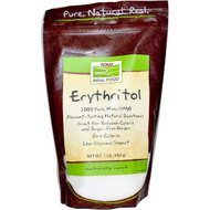 Now Foods, Real Food, Erythritol, Natural Sweetener, 1 lb (454 g)