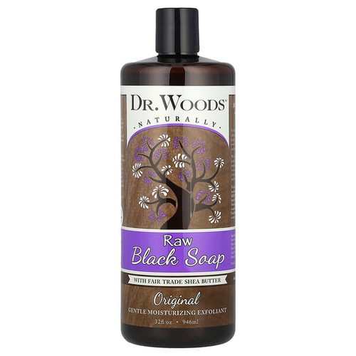 <img alt="Dr. Woods, Raw Black Soap with Fair Trade Shea Butter, Original, 32 fl oz (946 ml)" title="Dr. Woods, Raw Black Soap with Fair Trade Shea Butter, Original, 32 fl oz (946 ml),689191523187"