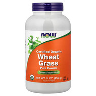<img alt="NOW Foods, Certified Organic Wheat Grass, Pure Powder, 9 oz (255 g)" title="NOW Foods, Certified Organic Wheat Grass, Pure Powder, 9 oz (255 g),733739027108"