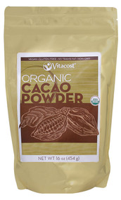 Vitaco, Certified Organic Cacao Powder - Non-GMO - 16 oz (454 g)