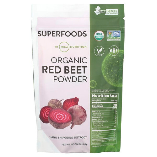 <img alt="MRM Nutrition, Organic Red Beet Powder, 8.5 oz (240 g)" title="MRM Nutrition, Organic Red Beet Powder, 8.5 oz (240 g),609492800022"