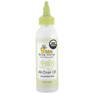 Deep Steep Baby All-Over Oil Unscented Aloe -- 4 fl oz