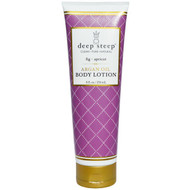 Deep Steep Argan Oil Body Lotion Fig Apricot -- 8 fl oz