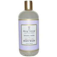 Deep Steep, Body Wash, Lavender - Vanilla, 17 fl oz (503 ml)