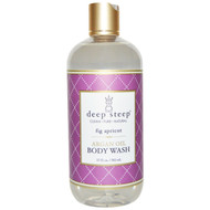 Deep Steep, Argan Oil Body Wash, Fig Apricot, 17 fl oz (502 ml)