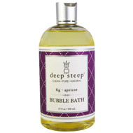 Deep Steep Bubble Bath Fig - Apricot -- 17 fl oz