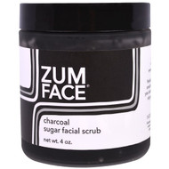 Zum Face Charcoal Sugar Facial Scrub -- 4 oz