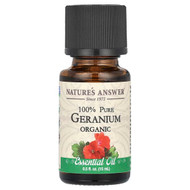 <img alt="Natures Answer, 100% Pure Organic Essential Oil, Geranium, 0.5 fl oz (15 ml)" title="Natures Answer, 100% Pure Organic Essential Oil, Geranium, 0.5 fl oz (15 ml),083000266256"
