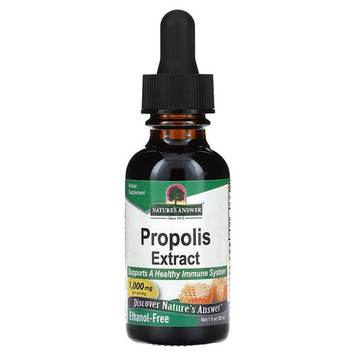 <img alt="Natures Answer, Propolis Extract, Alcohol-Free, 1,000 mg, 1 fl oz (30 ml)" title="Natures Answer, Propolis Extract, Alcohol-Free, 1,000 mg, 1 fl oz (30 ml),083000006579"