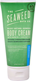 3 PACK of The Seaweed Bath Co Body Cream with Argan Oil plus Shea Butter Unscented -- 6 fl oz