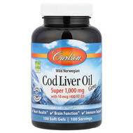 <img alt="Carlson, Wild Norwegian, Cod Liver Oil Gems, 1,000 mg, 100 Soft Gels" title="Carlson, Wild Norwegian, Cod Liver Oil Gems, 1,000 mg, 100 Soft Gels,088395013010"