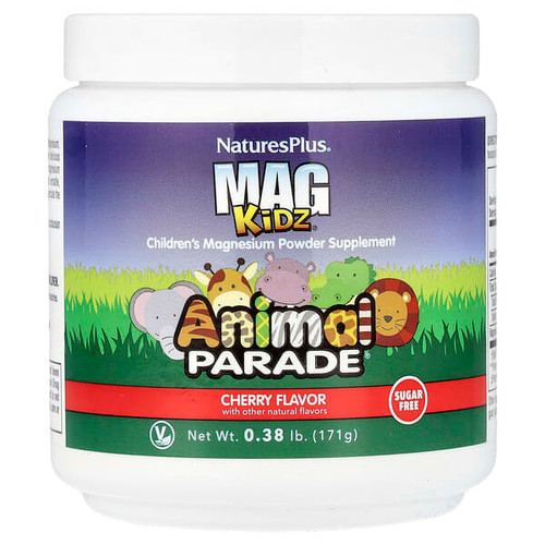 <img alt="NaturesPlus, Animal Parade, Mag Kidz, Cherry, 0.38 lb (171 g)" title="NaturesPlus, Animal Parade, Mag Kidz, Cherry, 0.38 lb (171 g),097467299436"
