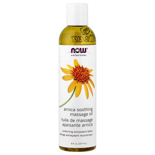 <img alt="NOW Foods, Solutions, Arnica Soothing Massage Oil, 8 fl oz (237 ml)" title="NOW Foods, Solutions, Arnica Soothing Massage Oil, 8 fl oz (237 ml),733739076670"