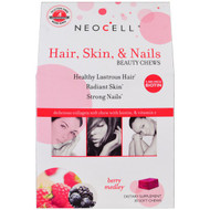 Neocell, Hair, Skin, & Nails Beauty Chews, Berry Medley, 30 Soft Chews