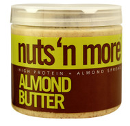 Nuts N More High Protein + Almond Spread Almond Butter -- 16 oz
