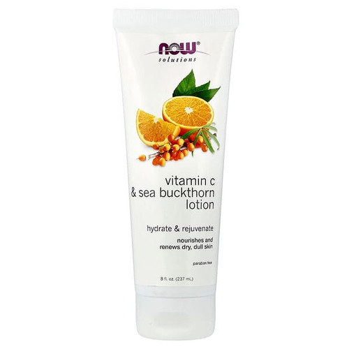 <img alt="NOW Foods, Solutions, Vitamin C & Sea Buckthorn Lotion, 8 fl oz (237 ml)" title="NOW Foods, Solutions, Vitamin C & Sea Buckthorn Lotion, 8 fl oz (237 ml),733739080028"