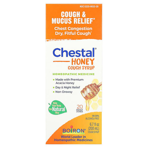 <img alt="Boiron, Chestal Honey, Cough Syrup , 6.7 fl oz (200 ml)" title="Boiron, Chestal Honey, Cough Syrup , 6.7 fl oz (200 ml),306969032282"