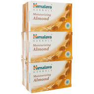 Himalaya, Moisturizing Cleansing Bar, Almond, 6 Bars, 4.41 oz (125 g) Each