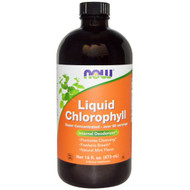 Now Foods, Liquid Chlorophyll, Mint Flavor, 16 fl oz (473 ml)