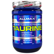 ALLMAX Nutrition, Taurine, Unflavored, Vegan + Gluten-Free, 3,000 mg, 14.11 oz (400 g)