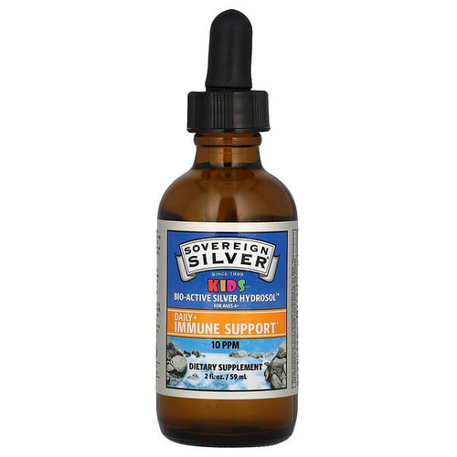 <img alt="Sovereign Silver, Kids Bio-Active Silver Hydrosol, Daily + Immune Support, Ages 4+, 10 PPM, 2 fl oz (59 ml)" title="Sovereign Silver, Kids Bio-Active Silver Hydrosol, Daily + Immune Support, Ages 4+, 10 PPM, 2 fl oz (59 ml),684088234368"