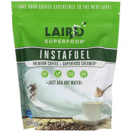 Laird Superfood Instafuel Premium Coffee + Superfood Creamer -- 8 oz
