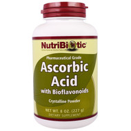 NutriBiotic, Immunity, Ascorbic Acid with Bioflavonoids, Crystalline Powder, 8 oz (227 g)