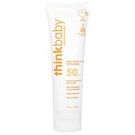 <img alt="think, Thinkbaby, Zinc Oxide Sunscreen, SPF 50, 3 fl oz (89 ml)" title="think, Thinkbaby, Zinc Oxide Sunscreen, SPF 50, 3 fl oz (89 ml),890397002684"