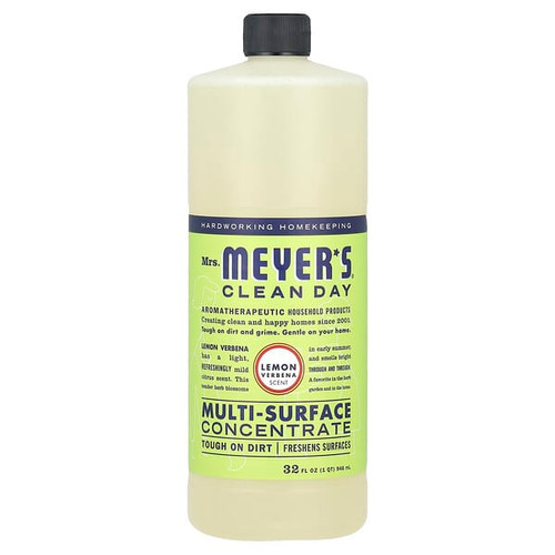 <img alt="Mrs. Meyers Clean Day, Multi-Surface Concentrate, Lemon Verbena, 32 fl oz (946 ml)" title="Mrs. Meyers Clean Day, Multi-Surface Concentrate, Lemon Verbena, 32 fl oz (946 ml),808124124400"