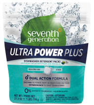 3 PACK of Seventh Generation Ultra Power Plus Dishwasher Detergent Packs Fresh Citrus -- 43 Packs