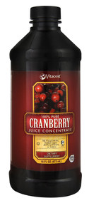 3 PACK of Vitaco 100% Pure Cranberry Juice Concentrate -- 16 fl oz
