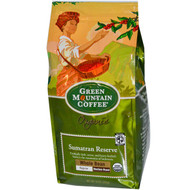 Green Mountain Coffee, Organic Whole Bean, Sumatran Reserve, Regular, Medium Roast, 10 oz (283 g)