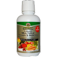 Natures Answer, Liquid Multiple Vitamin & Mineral, Natural Mango Flavor, 16 fl oz (480 ml)