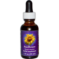 Flower Essence Services, Sunflower, Flower Essence, 1 fl oz (30 ml)