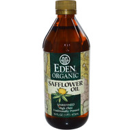 Eden Foods, Organic Safflower Oil, Unrefined, 16 fl oz (473 ml)