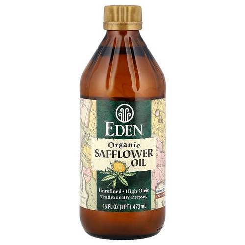 <img alt="Eden Foods, Organic Safflower Oil, Unrefined, 16 fl oz (473 ml)" title="Eden Foods, Organic Safflower Oil, Unrefined, 16 fl oz (473 ml),024182000184"
