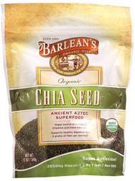 Barleans Organic Chia Seeds -- 12 oz