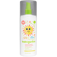 BabyGanics, Mineral-Based Sunscreen Spray, 50 + SPF, 6 fl oz (177 ml)