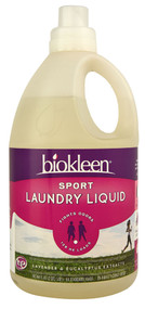 Biokleen Sport Laundry Liquid -- 64 fl oz