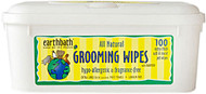 Earthbath Hypo-Allergenic Grooming Wipes Fragrance Free -- 100 Wipes