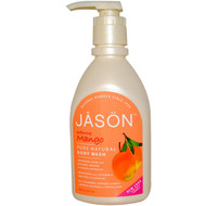 Jason Natural, Body Wash, Softening Mango, 30 fl oz (887 ml)