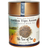 The Tao of Tea, Full-Bodied Black Tea, Golden Tips Assam, 3.5 oz (100 g)